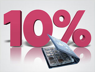 Скидка 10% на заказ от 15 000 рублей