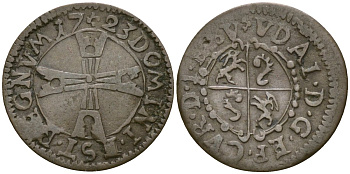 Кур, Швейцария 1 блуцгер 1723 KM 131 биллон 00-00