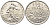ФРАНЦИЯ 1/2 ФРАНКА 1997 СЕЯТЕЛЬ KM 931.1, LE FRANC 198.40 никель 175-1225