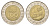 Португалия 100 эскудо 1999 Педру Нуниш (1502-1578), математик KM 645 биметалл 4706-622