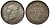 Великобритания 2 пенса 1850 Виктория (1837-1901) Spink 3919, KM 729 серебро PROOFLIKE 1524-443