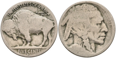 США 5 центов 19?? индеец, бизон KM 134 медно-никель 4563-224