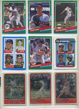 США КАРТОЧКИ БЕЙСБОЛЬНЫЕ 9 штук разных 7501-57