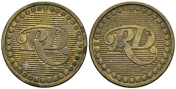 США жетон ND Reader?s Digest латунь 4135-925