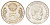 Венгрия 5 форинтов 1989 BP, Лайош Кошут KM 635 медно-никель UNC 4699-1142