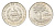 Гватемала 5 сентаво 1960 KM 261 серебро UNC 4668-747