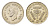 ЮАР 3 пенса 1950 Георг VI (1936-1952) KM 35.1 серебро 4669-648