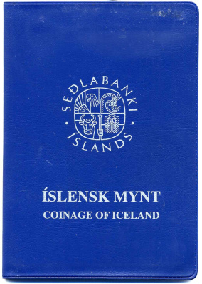 Исландия госнабор из 8 монет 1981-1996 UNC 3-4-1-52