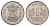 Индия 1 рупия 1976 KM 78.2 медно-никель UNC 4686-834