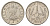 Индия 1/2 рупии 1954 KM 6.2 никель aUNC 4686-1131