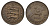Гернси 4 дабла (дубля) 1956 KM 15 бронза 4122-1213