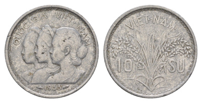 Южный Вьетнам 10 су 1953 KM 1 алюминий 4156-1226