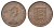 Джерси 2 пенса 1980 герб, Елизавета II (1952-2022) KM 31 бронза 4595-453
