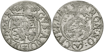 ПОЛЬША ЭЛБИНГ 1/24 ТАЛЕРА 1630 ШВЕДСКИЙ КОРОЛЬ ГУСТАВ АДОЛЬФ KM 11 серебро 540-264