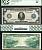 США 10 долларов 1914 National Bank Note, Миннеаполис, Эндрю Джексон - 7-й президент США, голубая серия, в слабе PCGS 25 Fr 938  бумага   452-1-147