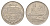 Латвия 50 сантимов 1922 год-тип KM 6 никель 4652-1127