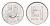 Южная Корея 1 вона 1970 роза шарона KM 4a алюминий UNC 4685-553