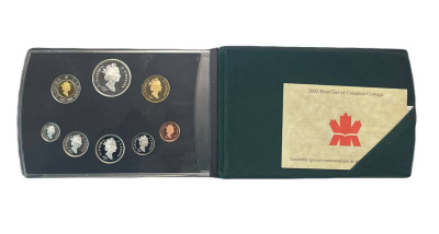 Канада набор из 7 монет (1, 5, 10, 25 и 50 центов; 1 доллар) 1977 25 лет вступлению на престол Королевы Елизаветы II, в оригинальной упаковке, с сертификатом подлинности KM 59, 60.1, 77, 62b, 75.2, 117 и 118 BU 8-1-03-11