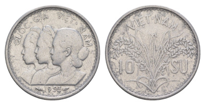 Южный Вьетнам 10 су 1953 KM 1 алюминий 4614-967