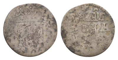 Нидерланды, Голландская Республика, Оверэйсел 2 стювер 1673-1681 KM 48 серебро 4658-835