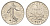 Франция 1 франк 1967 KM 925 никель 4628-852