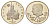 Россия 1 рубль 1992 Янка Купала (1882-1942) KM 320 медно-никель PROOF 1099-1-44