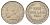 Либерия 1 доллар 1966 год-тип KM 18a.1 медно-никель aUNC 1515-542