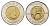 Канада 2 доллара 2008 400 лет с момента основания Квебека KM 1040 биметалл UNC 106-554