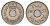 Фиджи 1 пенни 1957 Елизавета II (1952-2022) KM 21 медно-никель 4686-855