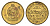 Шри-Ланка 1 рупия 2009 KM 136.3 сталь плакированная латунью UNC 4684-853