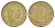 Италия 200 лир 1985 R, шестерня KM 105 алюминиевая бронза 4606-934