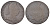 Великобритания 1/2 пенни 1775 Георг III (1760-1820) KM 601, Spink 3774 медь 4707-852