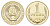 СССР 1 рубль 1989 наборная KM 134а.2, Федорин 44 медь никель цинк UNC 1099-3-11
