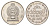 Шри-Ланка 1 рупия 1996 KM 136a сталь плакированная никелем UNC 4637-346