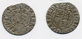 ПОЛЬША 3 ГРОША 1624 СЕРЕБРО 41-834