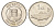 Исландия 1 крона 2003 треска KM 27a сталь плакированная никелем UNC 4687-855