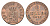 Гессен-Кассель 2 геллера 1843 Вильгельм II (1821-1847) KM 606 медь 1531-1525