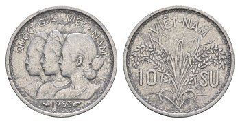 Южный Вьетнам 10 су 1953 KM 1 алюминий 4156-1112