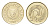 Кипр 1 цент 1998 KM 53.3 никель латунь UNC 4705-644