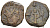 Римская Империя, императоры в Галлии антониниан 273 - 274 Тетрик II, локальная чеканка в Галлии RIC биллон 1073-24-52