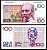 Бельгия 100 франков ND (1982-1994) Pick 142 a (5) бумага 7204-52-3-1