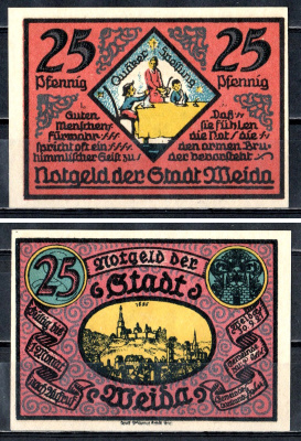 Вайда (Тюрингия) 25 пфеннигов 1921 2193-54-1-1