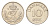 Дания 10 эре 1952 KM 841 медно-никель UNC 4705-736