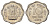 Индия 10 пайс 1965 KM 25 медно-никель UNC 4654-722
