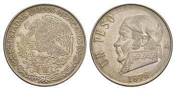 Мексика 1 песо 1978 Хосе Мария Морелос KM 460 медно-никель 4656-1222