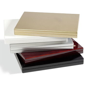 Касета для монет PIANO для квадратных капсул . Цвет - черный. Leuchtturm. 316449