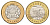 Малави 10 квач 2006 год-тип KM 58 биметалл UNC 4661-214