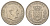 Дания 5 крон 1961 C; S, Фредерик IX (1947-1972) KM 853.1 медно-никель 221-921