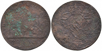 БЕЛЬГИЯ 2 САНТИМА ND KM 4.2 медь 73-1145