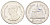 Таиланд 2 бата 2006 BE 2549, Рама IX (1946-2016) Y 444 сталь плакированная никелем UNC 4701-367